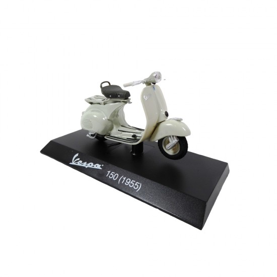 Machetă moto Magazine Models [1:18] - Vespa 1955 150 - Grey